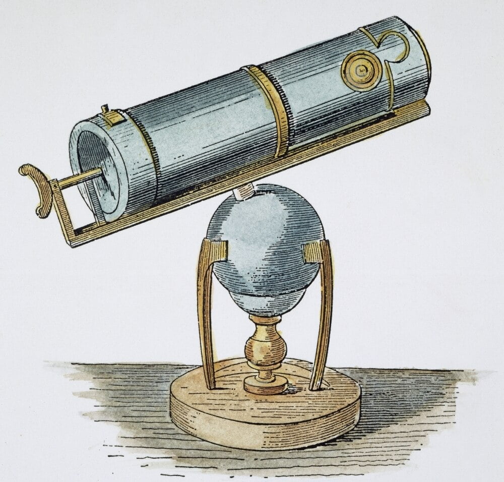 newton's reflecting telescope