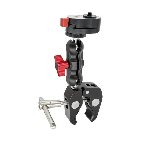 UPC: 0647603938301 | GyroVu Clamp Mount with Mini 360 Degree Swivel 1/4  Mount & Quick Release  4 lb Load Capacity