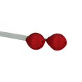 thumbnail image 4 of Paquete de 2 Mazos de Núcleo de Nailon Baoblaze Palos de Martillo Morados Marimba Glockenspiel rojo, 4 of 8