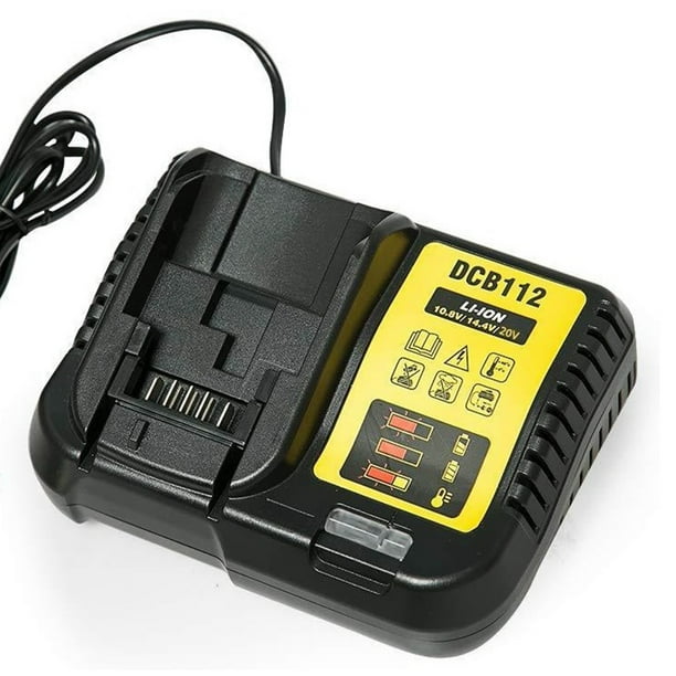 Cargador de batería de litio para 108 V 12 V 20 V DCB101 DCB200 DCB140 (EE. UU.) JShteea Libre de BPA