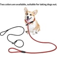 thumbnail image 5 of 2pcs Dog Leash Rope,nylon Dog Leash,soft Strong Rope,dog Training Leash(black+red), 5 of 5