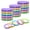 Glow In The Dark, variant on Muka 20 Pcs NEVER GIVE UP Silicone Bracelets, Motivational Glow in the Dark Rubber Wristbands for Fitness Sports-Glow in the Dark-20 Pcs