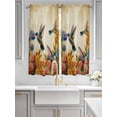 thumbnail image 2 of Vintage Hummingbirds Living Room Curtains 2 Panel, Spring Farmhouse Country Flowers Cafe Window Treatment, Extra Long Farmhouse Bedroom Bathroom Kitchen Curtains Drapes 104"x72", 2 of 6