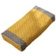 thumbnail image 1 of Almohada de  de textura suave, uniformemente rellena, Cuadrícula amarilla y gris Zulema Almohada de alforfón, 1 of 8