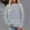 Gray, variant on Womens Long Sleeve Shirts Dressy New Oversized Casual Sweatshirts for Women Long Sleeve Crewneck Pullover Tops Fall Comfy Outfits with Pocket Green XL