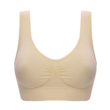 

Fashion Women Sexy Single Layer Seamless Bra Wireless Sports Yoga Shapewear