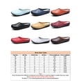 thumbnail image 2 of Rotosw Ladies Flats Slip On Mules Closed Toe Clogs Lightweight Comfort Casual Shoes Walking Fashion Slides Light Blue US 4, 2 of 4
