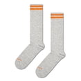 thumbnail image 3 of Happy Socks Calcetines unisex, paquete de 3 - Calcetines lisos, algodón, rayas, colores lisos, mezcla de algodón Blanco/Gris/Negro 36-40, 3 of 4