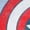 Light Blue, variant on Comics Retro Captain America 4th Of July Americana Mens T-Shirt (Charcoal, S-XXXL)