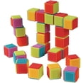 thumbnail image 2 of Constructive Playthings Toddler Sized Set of 24 Bristle Cubes Designed To Easily Interlock and Pull Apart, 2 of 3