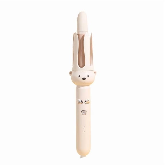 Automatic Rotating Curling Iron and Wand, 1.1 Inch Ceramic Barrel Hair Curler with 3 Heat Settings, 410°F / 210°C, Anti-Scald Design, Dual Voltage 110-240V for Long Hair