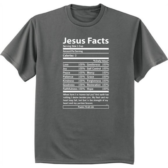Christian Shirts Gifts Mens Graphic Tees Jesus Facts