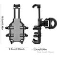 thumbnail image 3 of Eight Claws Motorcycle Phone Holder, Shockproof Rotatable Navigation Bracket, For Moto Scooter Ebike A&Tv, 3 of 6