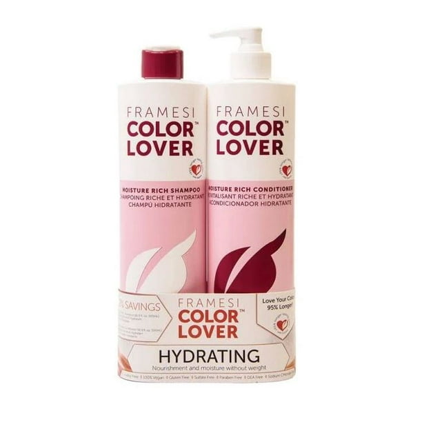 Framesi Color Lover Moisture Rich Shampoo & Conditioner Duo Set 16.9 fl