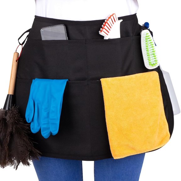 5-Pocket Waterproof Professional Cleaning Apron for Women and Men