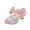 Pink, variant on ZACPNCV Girls Dress Shoes Mary Jane Low Heel Party Flower Wedding Princess Pumps for Little Girls Black 5.5-6 Years