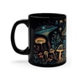 thumbnail image 1 of Tazas de Café Taza de Novedad de Hongos Bioluminescentes de Cerámica, 15.5x11.1x13.7cm 350Ml Lindo Regalo para los Amantes con Diseño de Hongos, Lavavajillas Caja Fuerte, 1 of 9