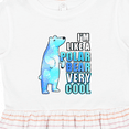 thumbnail image 4 of Inktastic Funny Polar Bear Girls Toddler Dress, 4 of 5