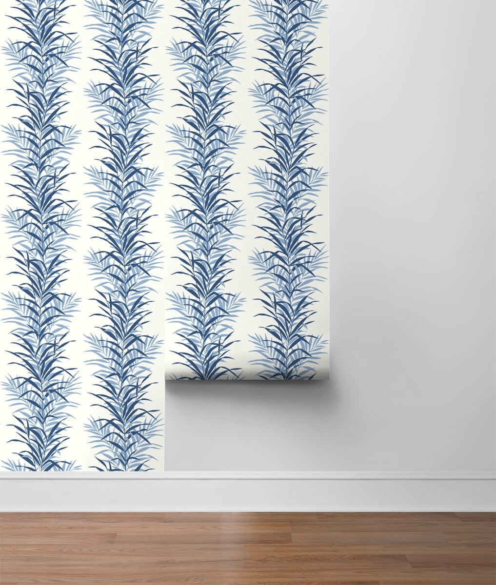 NextWall Leaf Stripe Peel and Stick Wallpaper