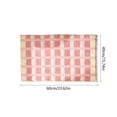 thumbnail image 3 of PEIBang Checkered Bathroom Rug 16"x24",Washable Non-Slip Shower Rugs,Water Absorbent Bath Mats for Kitchen,Bathroom,Living Room,Entrance, 3 of 6