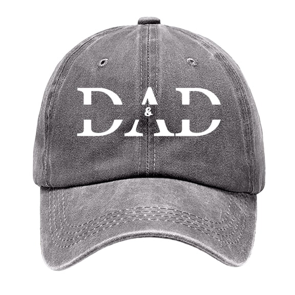 Gyexs Fathers Day Hats Custom Dad Hat Custom Hat with Kids Names Custom Baseball Hat for Men from Kids Gifts for Dad Papa Grandpa #Grey