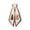 D, variant on Christmas Holiday Sash with Embroidered Letter and Tree Pattern Red White Striped Hanging Decoration for Front Door Wreath Home Holiday (Q)