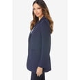 thumbnail image 5 of Roaman's Women's Plus Size Relaxed Boyfriend Blazer, 5 of 6