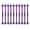 Purple, variant on Wofarmy 10Pcs Tennis Vibration Dampener Shock Absorbers Long Soft Silicone Tennis Racket Dampener for Tennis Racket And Strings Parts Green