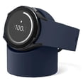 thumbnail image 1 of Organizador de cable de soporte de cargador inalámbrico de silicona para Samsung Galaxy Watch 5 / 5Pro (Azul retro) Tmvgtek Para Estrenar, 1 of 9