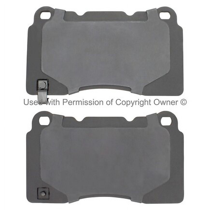 Mpa Electrical 1002-1001M Quality Built Work Force Heavy Duty Brake Pads
