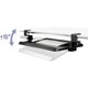 thumbnail image 4 of Kantek Clamp On Under Desk Ergonomic Computer Keyboard Tray Holder, Adjustable Tray Slides Out With Tilt Control, Easy Mounting, 20" X 11.5", Black, 4 of 5