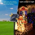 thumbnail image 4 of QiShi Christmas solar lights 39ft 100 LED Waterproof Outdoor Decoration Lighting for Patio,Lawn,Garden,Holiday,Christmas,Halloween Decorations (Multi-color)-2Pack, 4 of 8
