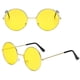 thumbnail image 2 of Gafas de sol polarizadas Steampunk vintage para mujer, redondas y elegantes., 2 of 2
