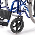 thumbnail image 5 of HAMPPLIES Paire de Roulements de Roues de Fauteuil Roulant Remplacement Plastique Noir pour Utilisateurs Handicapés, 5 of 5