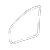 Genuine OE Kia Surround Weather-Strip - 82140-3C001