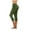 Army Green, variant on ZyeKqe Capri Leggings for Women Summer Cropped High Waist Yoga Pants Comfy Stretchy Silm Fitted Capris