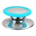 thumbnail image 2 of Universal Stainless Steel Anti-scald Pot Cover Knob Household Kitchen Pan Lid Antislip Pan Lid Handle Grip Cookware Kitchenware Blue Large, 2 of 9