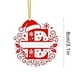 thumbnail image 1 of Decoraciones de Árbol de Navidad 26 Letras Decoraciones Colgantes de Navidad para Artesanías de Bricolaje, 1 of 5