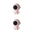 thumbnail image 3 of Kearding Astronaut Plastic Neck Hanging Fan Portable Brushless Quiet Cute Running 900mAh Motor for Camping Cooling Fans 2piezas, 3 of 6