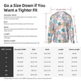 thumbnail image 5 of Lsque Colorful Cute Pig UPF 50+ Lightweight Sun Protection Men's Women's Long Sleeve Shirt, Hoodie Performance -Small, 5 of 9