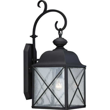 

Wall Sconces 1 Light With Textured Black Finish E12 Incandescent 10 inch 100 Watts