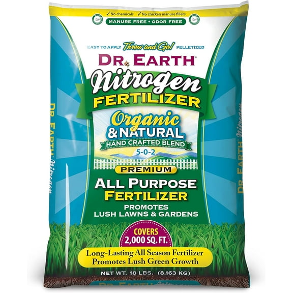 Dr. Earth High Nitrogen All Purpose Fertilizer 5-0-2 (699)