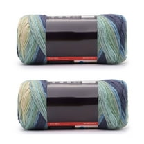 Jumbo Yarn, 2 Pack Acrylic Worsted Weight 4 Medium, 283g/14oz 482 Yards, Knitting Crochet Crafting Yarn, Multicolor