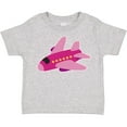 thumbnail image 3 of Inktastic Girls Pink Airplane Pilot Girls Toddler T-Shirt, 3 of 5