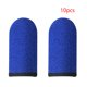 thumbnail image 1 of Controlador de juegos móvil Guantes para la yema del dedo Antideslizante Transpirable Juego para el teléfono Cubierta para la yema del dedo, Azul Negro 10pcs tholdsy EL2370-04B, 1 of 2