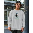 thumbnail image 2 of Bernese On Penny Farthing. Sweatshirt Men -Fab Funky Designs, Male XX-Large, 2 of 4