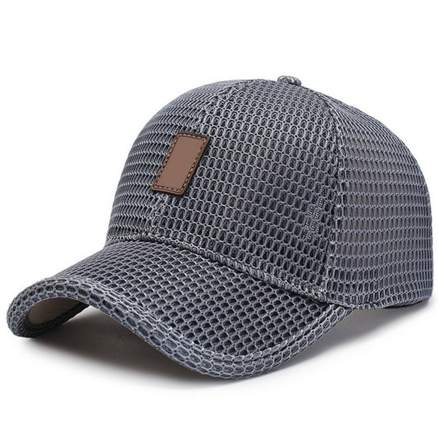 POINTERTECK Mesh Baseball Cap Golfs Trucker Hat Breathable Snapback Visor Mesh Plain for Outdoor New