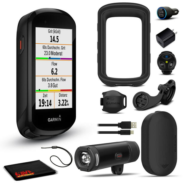 Garmin Edge 830 Mountain Bike Bundle with RVR315 Rearview Radar, Varia UT800 Smart Headlight, Extra Charging Adapters, and 6Ave Cleaning Cloth - Walmart.com