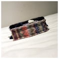 thumbnail image 4 of Nvzi Bolso de hombro tejido, bolso de mano tejido y bolso de cosméticos, bolsos de mano tejidos elegantes para playa de verano 7.08 * 2.36 * 5.51 pulgadas - Estilo C, 4 of 5