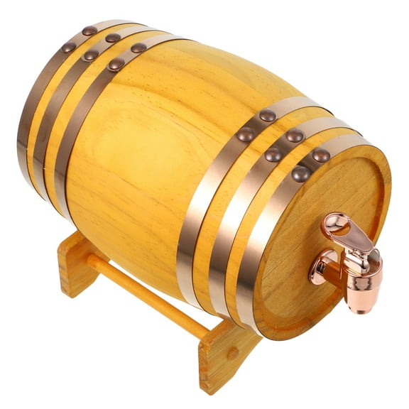 Keg Beverage Tub Mini Liquor Bottles Empty Barrels Wine Pitcher Scene Decoration Props